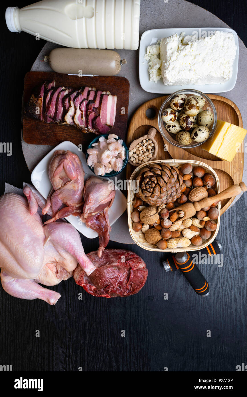 Proteinreiche Lebensmittel für Bodybuilder von mageres Steak ...
