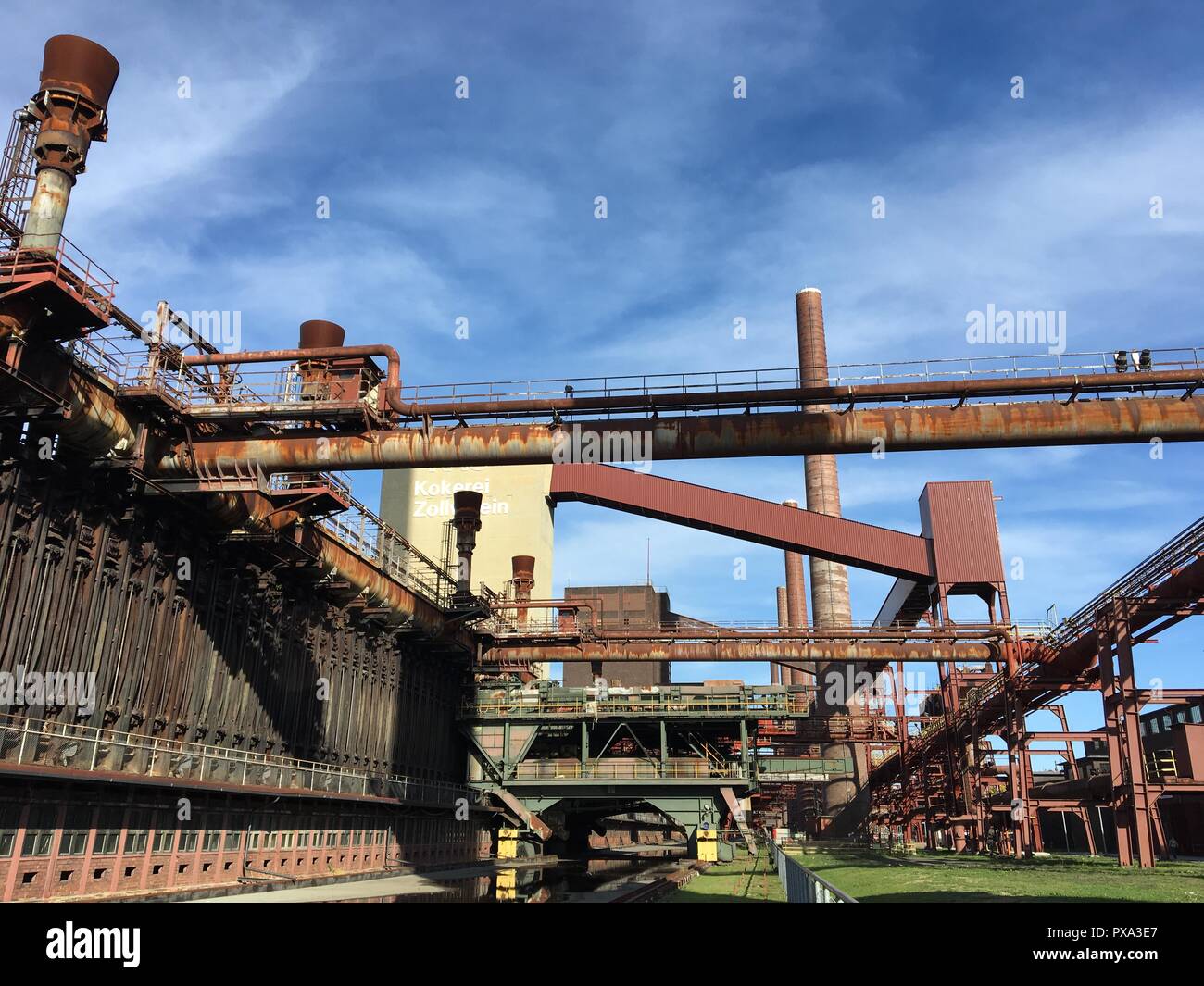 Zeche Zollverein in Essen: Die kokerei Germany‎ Stockfoto