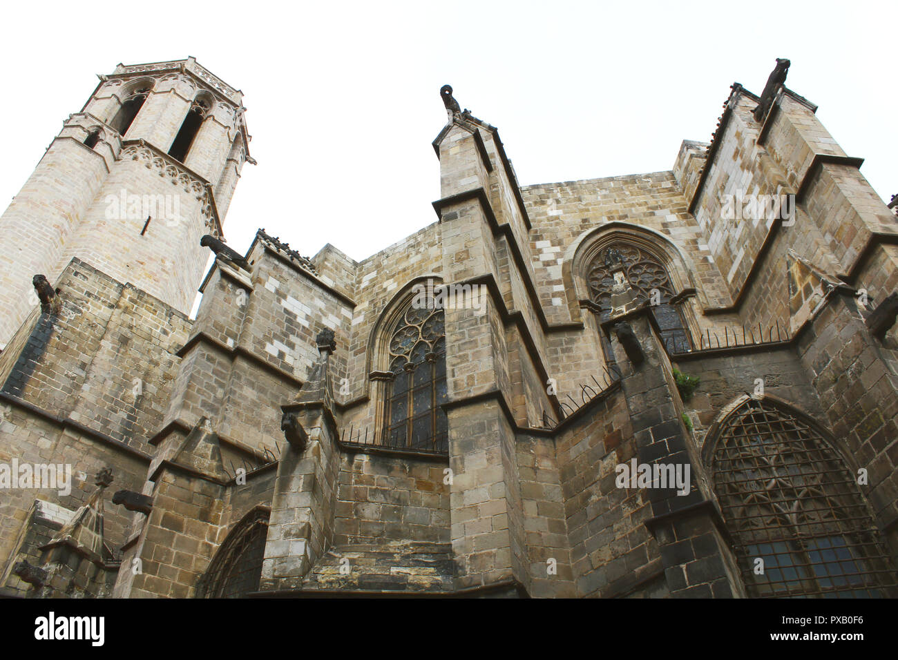Die Kathedrale von Barcelona Tageslicht Bild-gotischen Architektur - Catalunya VI. Stockfoto