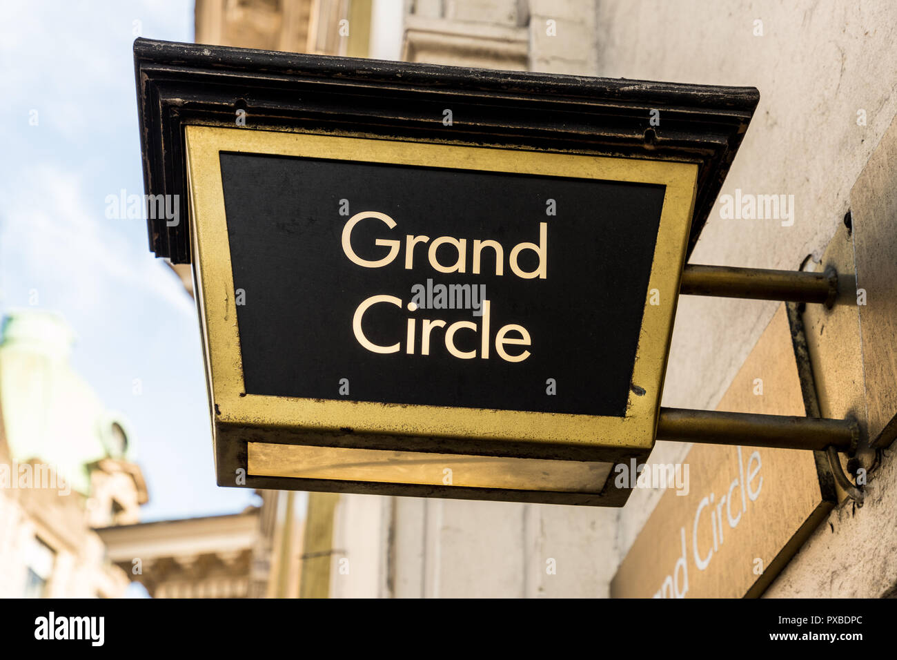 Eine typische Ansicht in London Stockfoto