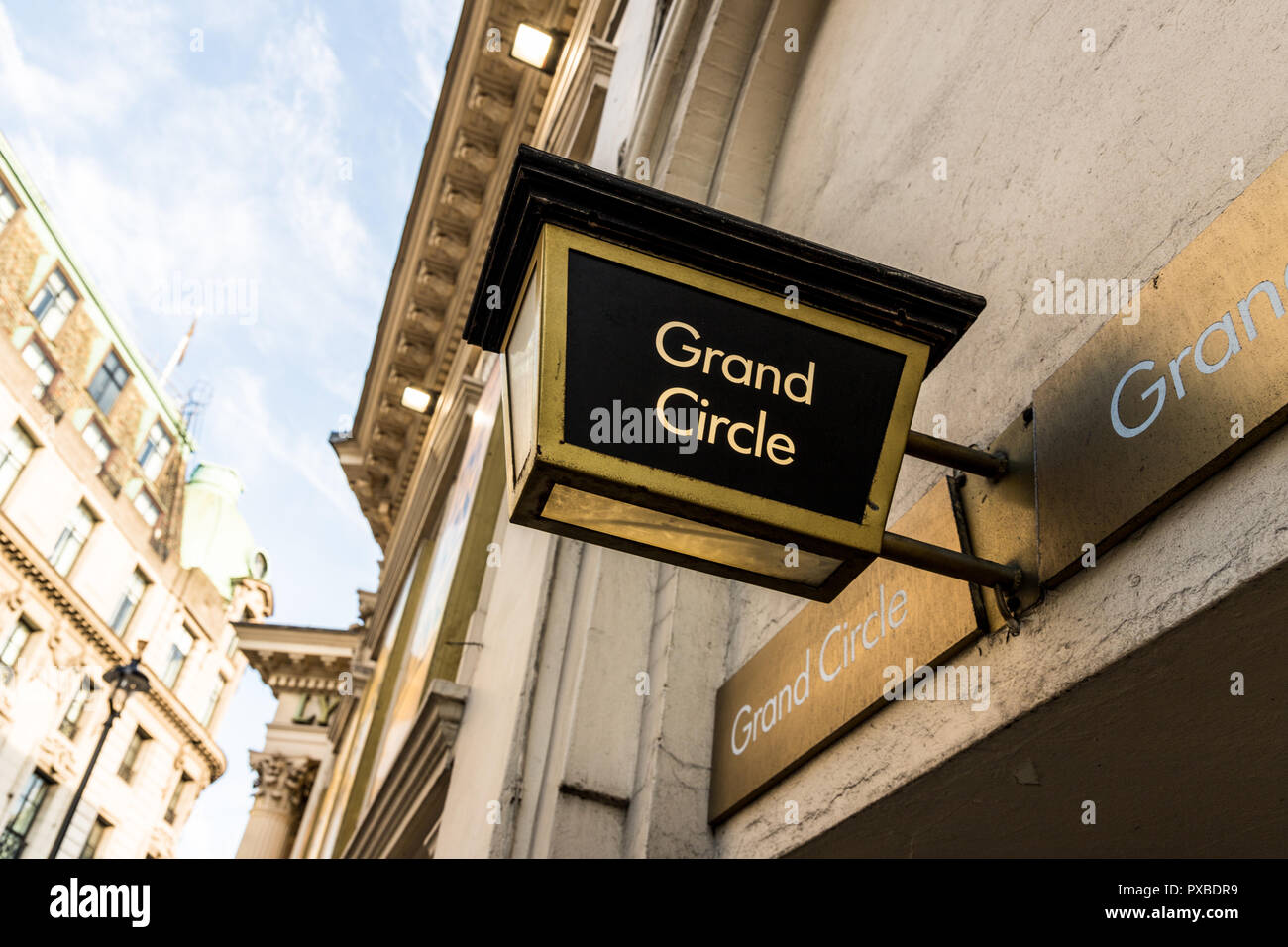 Eine typische Ansicht in London Stockfoto