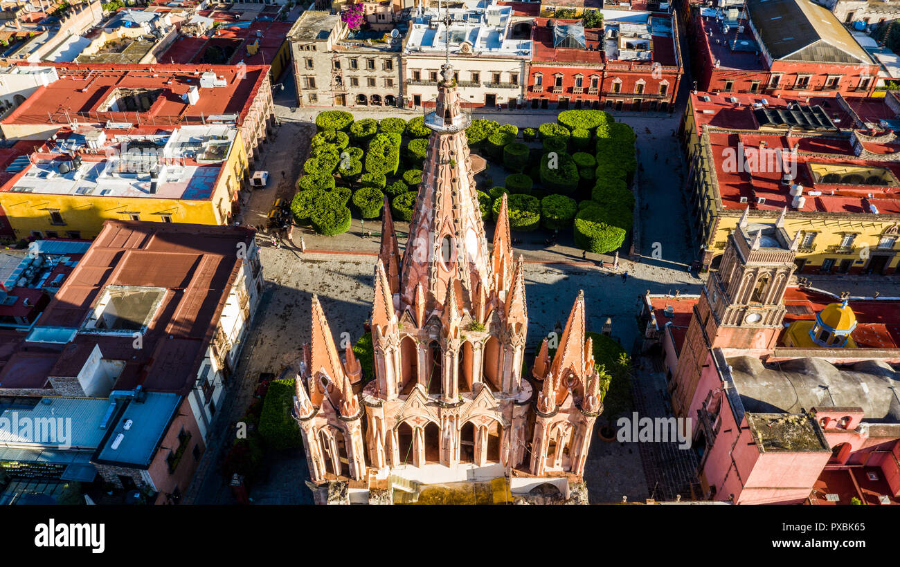 Parroquia de San Miguel Arcangel, San Miguel de Allende, Mexiko