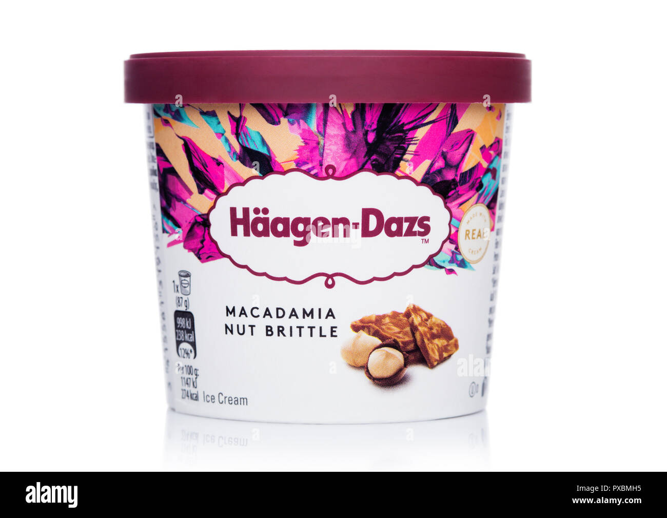 Gesalzenes karamell haagen dazs eiscreme -Fotos und -Bildmaterial in ...