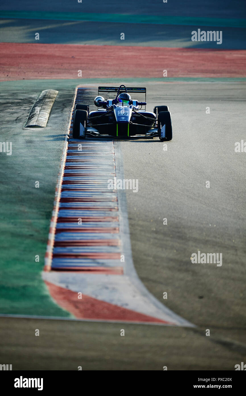 Circuit de Barcelona-Catalunya, Barcelona, Spanien. Okt, 2018 21. International GT Open, Runde 7; Cameron Das der Carlin Motorsport Team in Aktion im Qualifying 2 Credit: Aktion plus Sport/Alamy leben Nachrichten Stockfoto