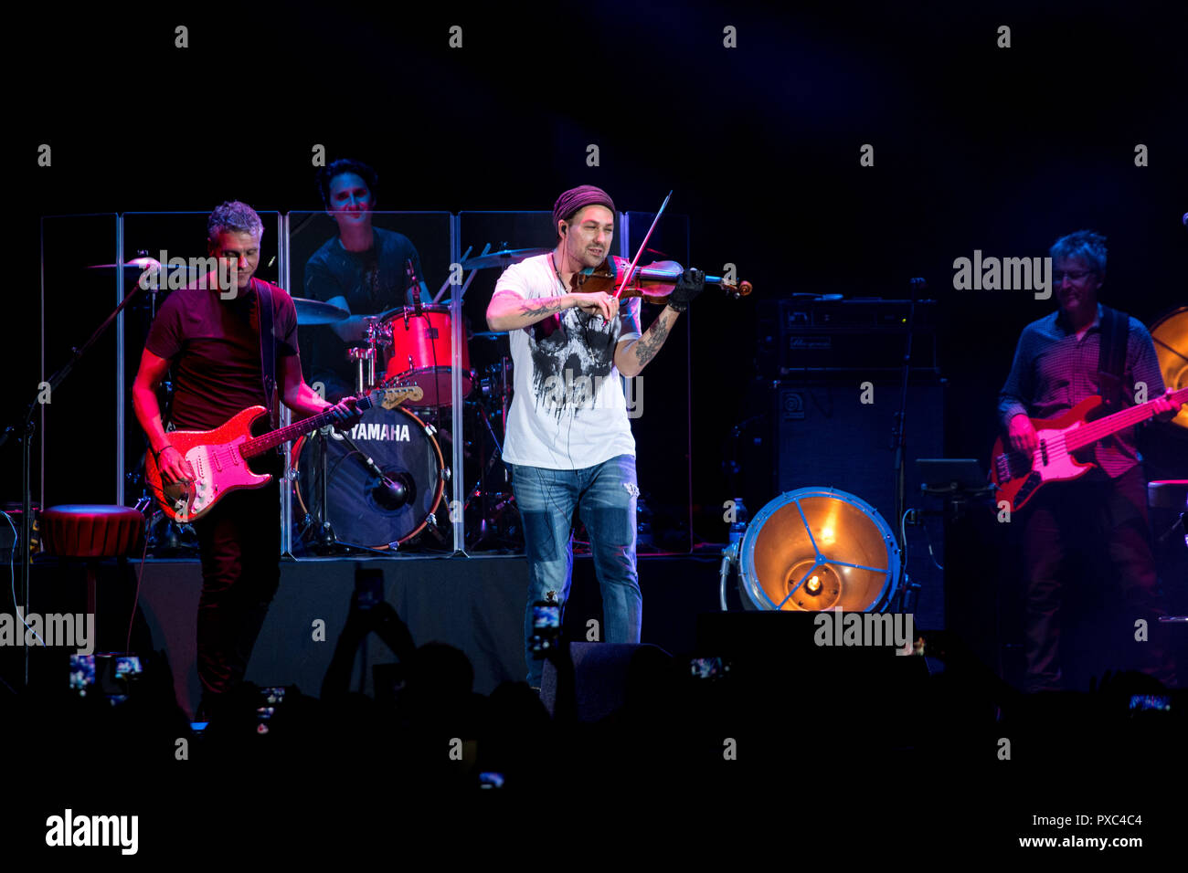 Mailand Italien 20 Oktober 2018 David Garrett live auf der Mediolanum Forum Assago © Roberto Finizio / alamy Credit: Roberto Finizio / alamy Leben Nachrichten Stockfoto