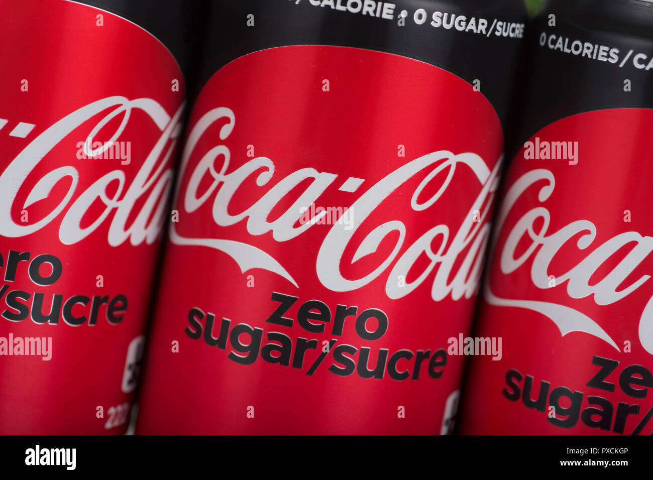 Coca Cola Zero Sugar Logo Stockfotos und -bilder Kaufen - Alamy