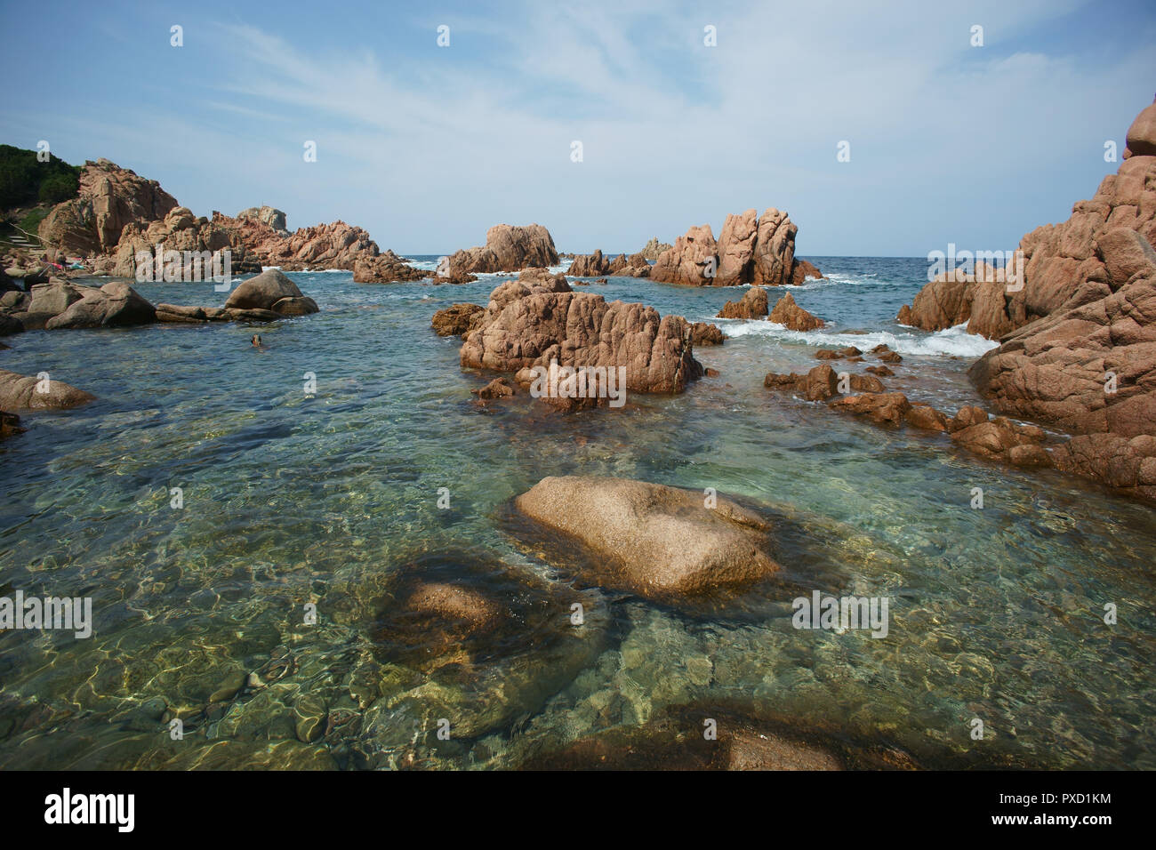 Paradise Coast, Sardinien, Italien Stockfoto