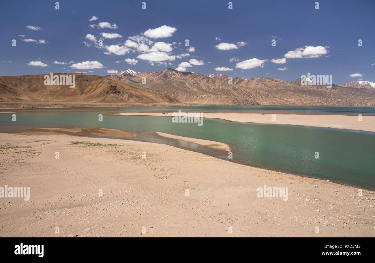 Schöne Yashilkul See, Bulunkul, Pamir, Gorno Badachschan Autonome Region, Tadschikistan Stockfoto