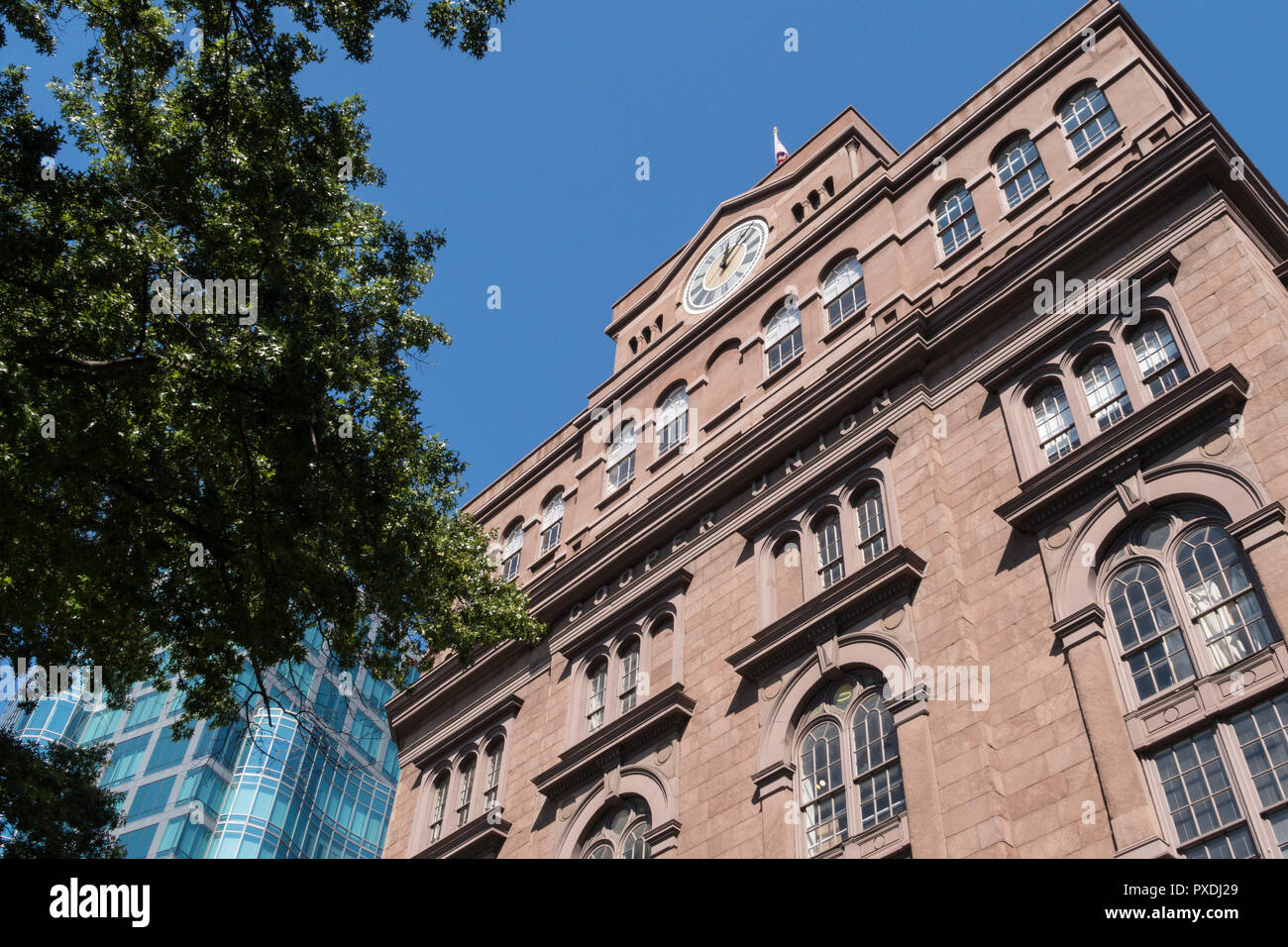 Der Cooper Union Foundation Building, New York City, USA Stockfoto