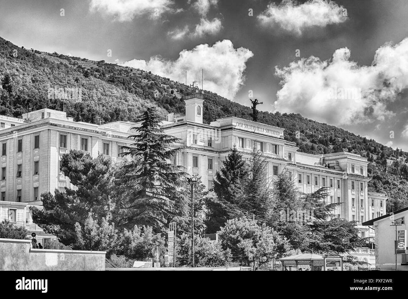SAN GIOVANNI ROTONDO, Italien 10. Juni Casa Sollievo della Sofferenza, Private Hospital 1956