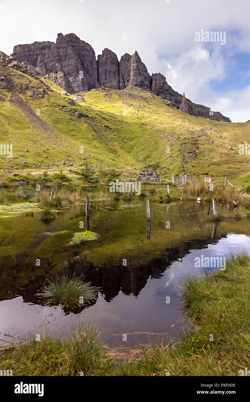 Storr, Trotternish, Isle Of Skye, Schottland, Großbritannien Stockfoto
