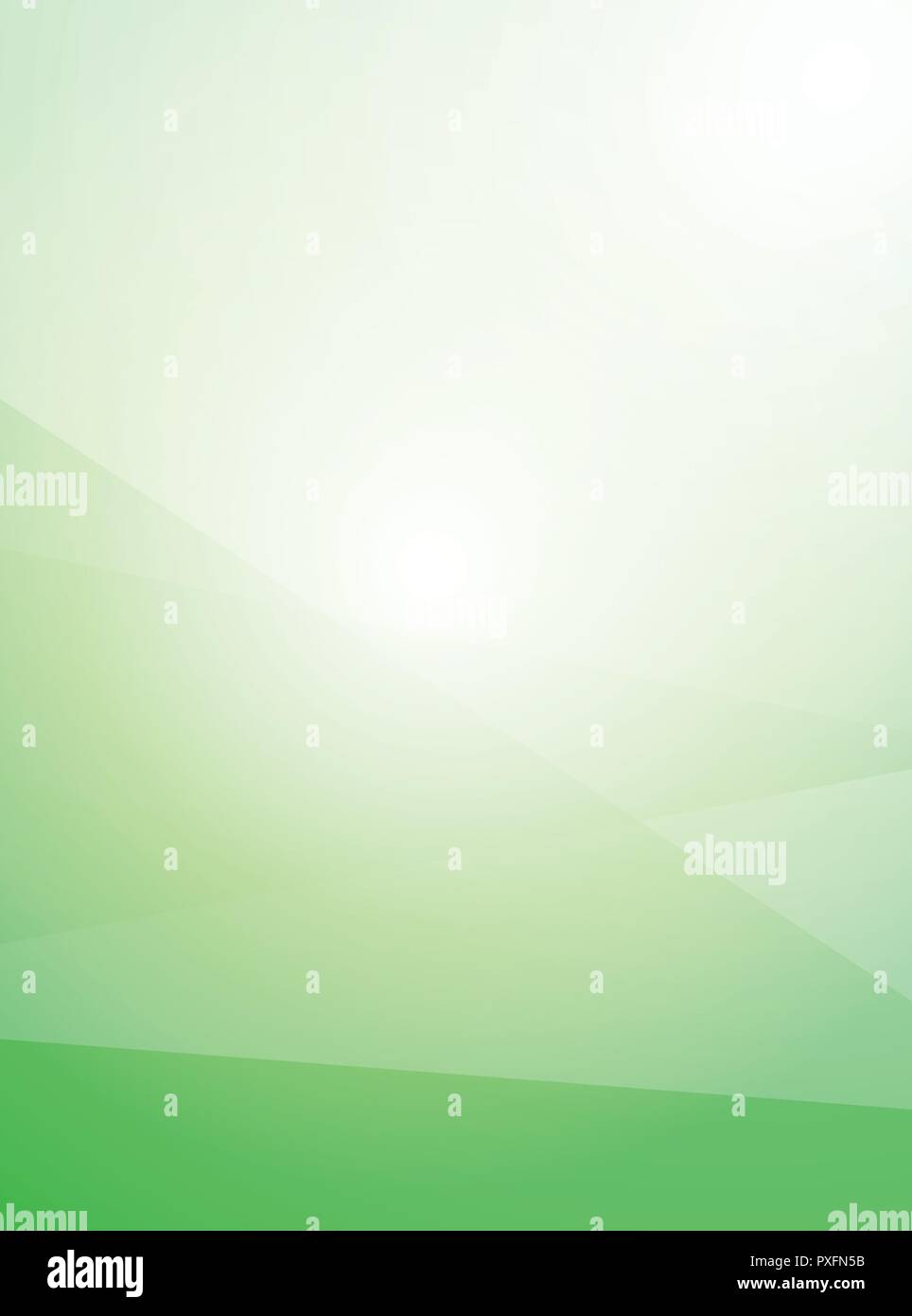 Vektor Hellgrün abstrakte Vertikale Hintergrund - nette Illustration für Eco und Natur Präsentation, Broschüre umfasst. Stock Vektor