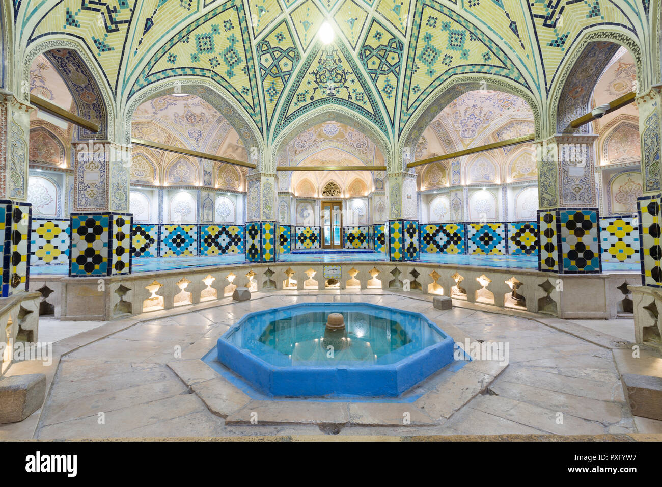 Hamam - e Sultan Mir Ahmad Badehaus, Kashan, Iran Stockfoto