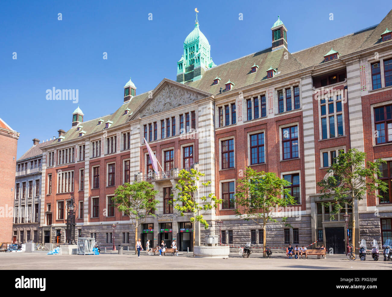 Amsterdamer Börse Gebäude Beursplein 5 Beursplein Amsterdam, Die Niederlande Holland EU Europa Stockfoto