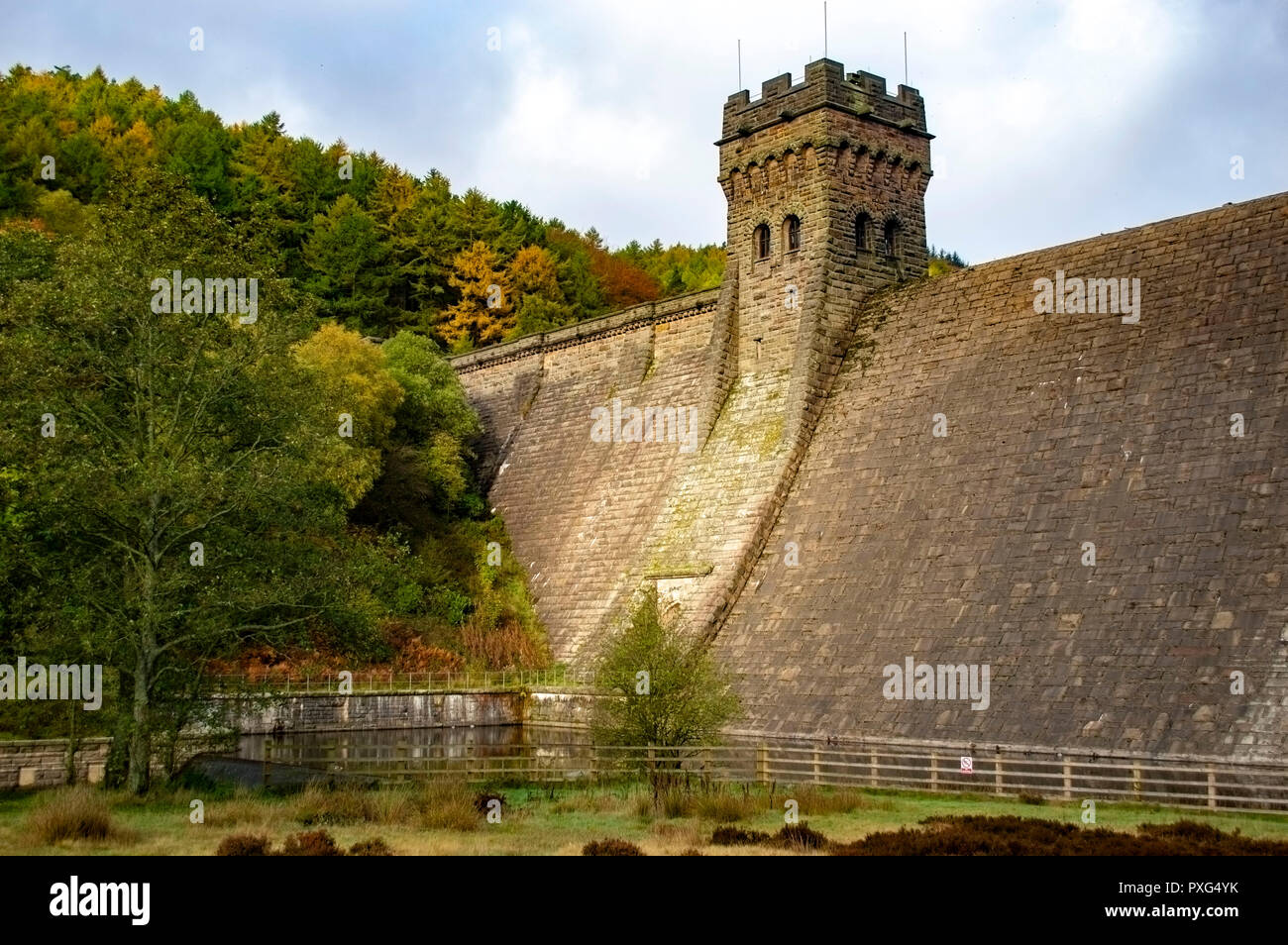 Derwent Verdammung in der Derwent Valley im Peak District, ENGLAND Stockfoto