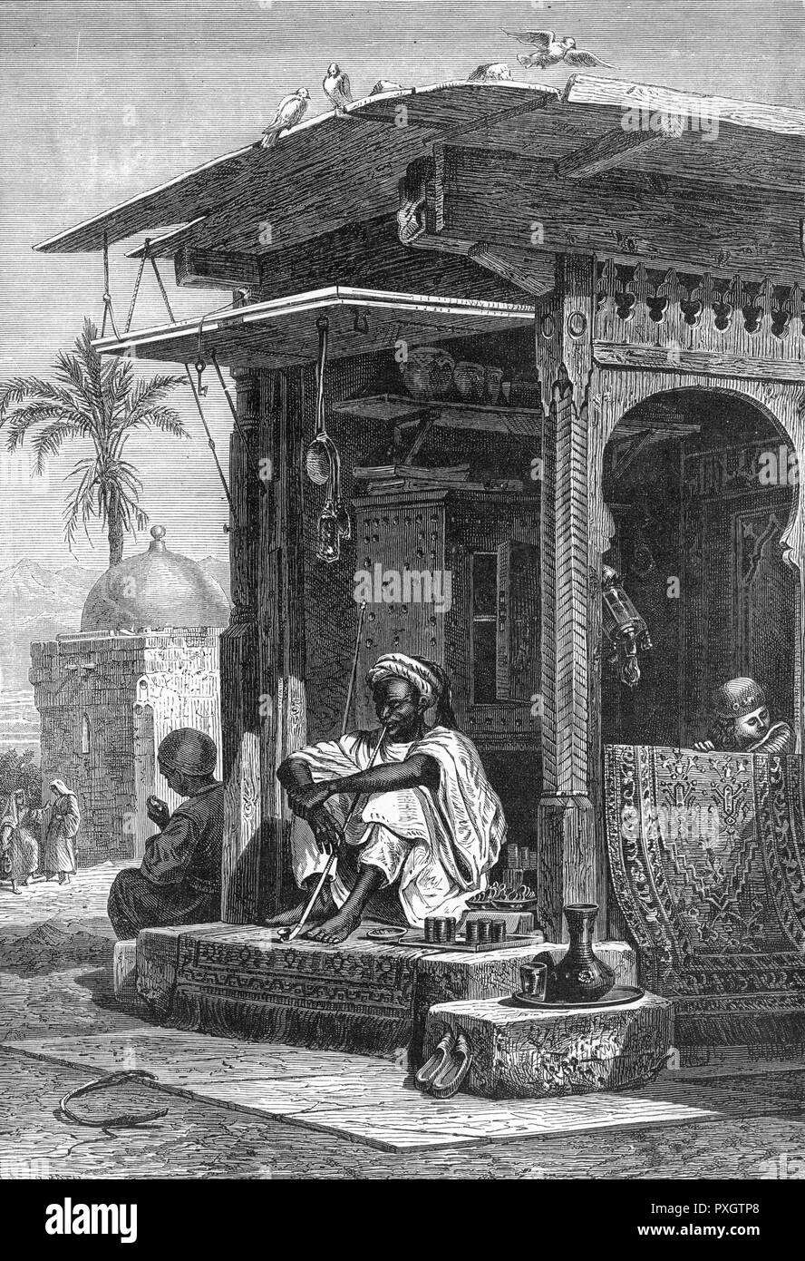 GELDWECHSLER, ÄGYPTEN Stockfoto