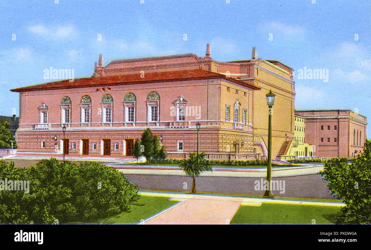 Pasadena, Kalifornien, USA – Municipal Auditorium Stockfoto