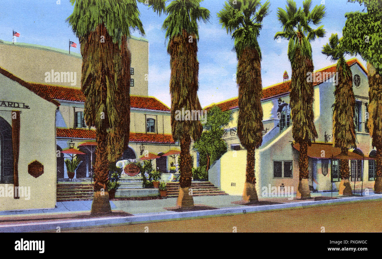 Pasadena, Kalifornien, USA – Pasadena Community Playhouse Stockfoto