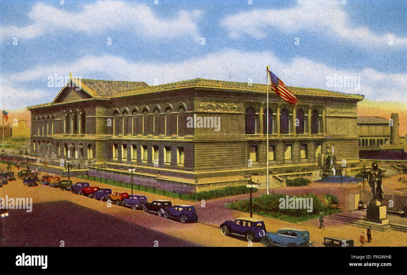 Chicago, Illinois, USA – Art Institute Stockfoto