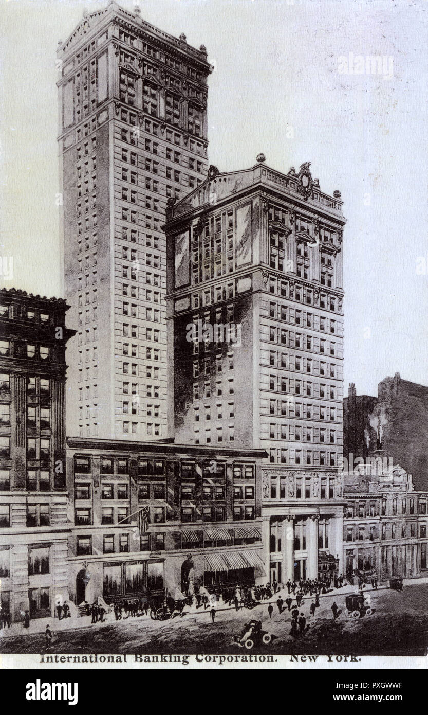 International Banking Corporation Building, New York, USA Stockfoto