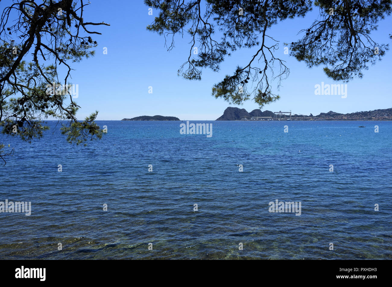 La Ciotat, Bouches du Rhône, Frankreich Stockfoto