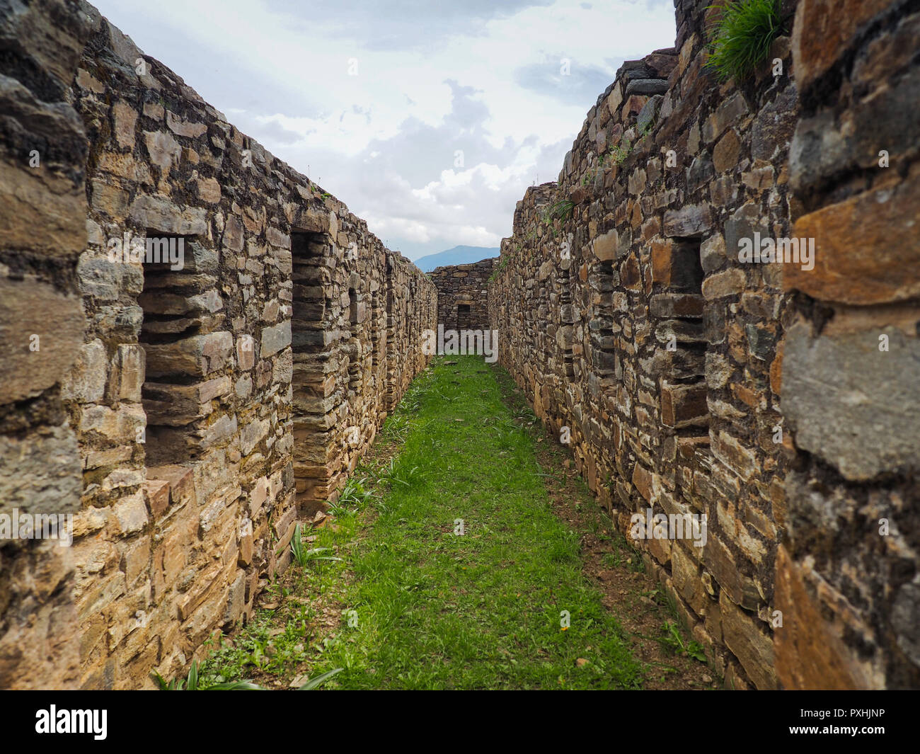 Choquequirao Inka Ort Ruine, Peru Stockfoto