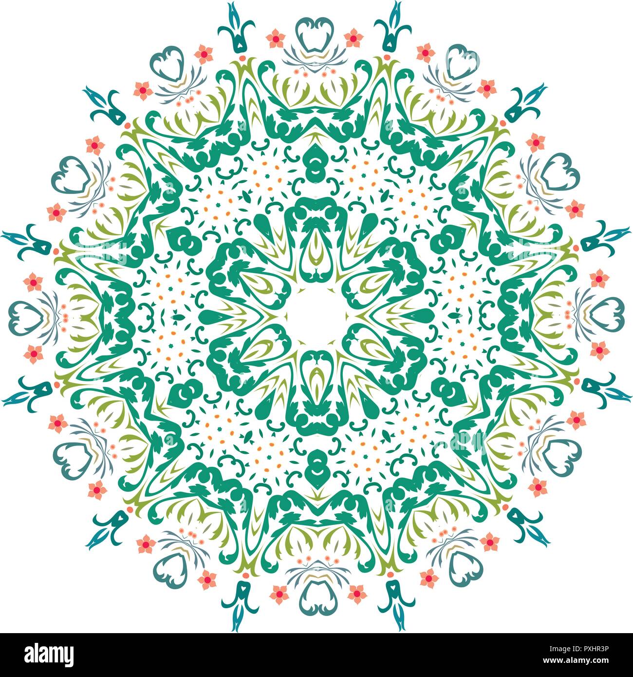 Mandala Vektor Mandala Blumen Blume Mandala Mandala Orientalische Mandalas Ausmalen Mandala Orientalische Muster Vector Illustration Islam Arabische Ind Stock Vektorgrafik Alamy