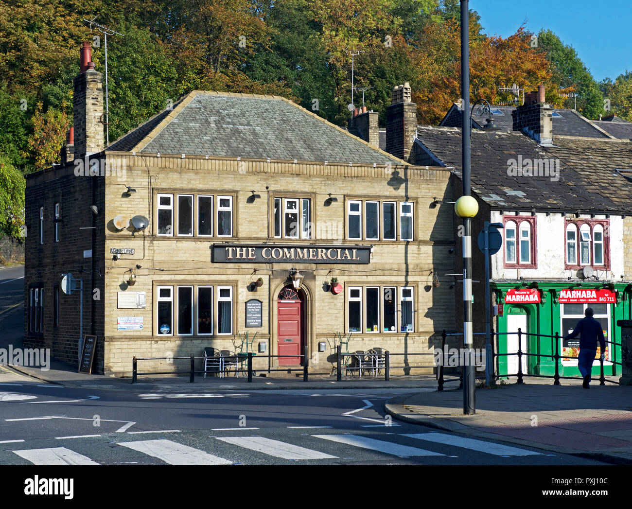 Slaithwaite, West Yorkshire, England, Großbritannien Stockfoto
