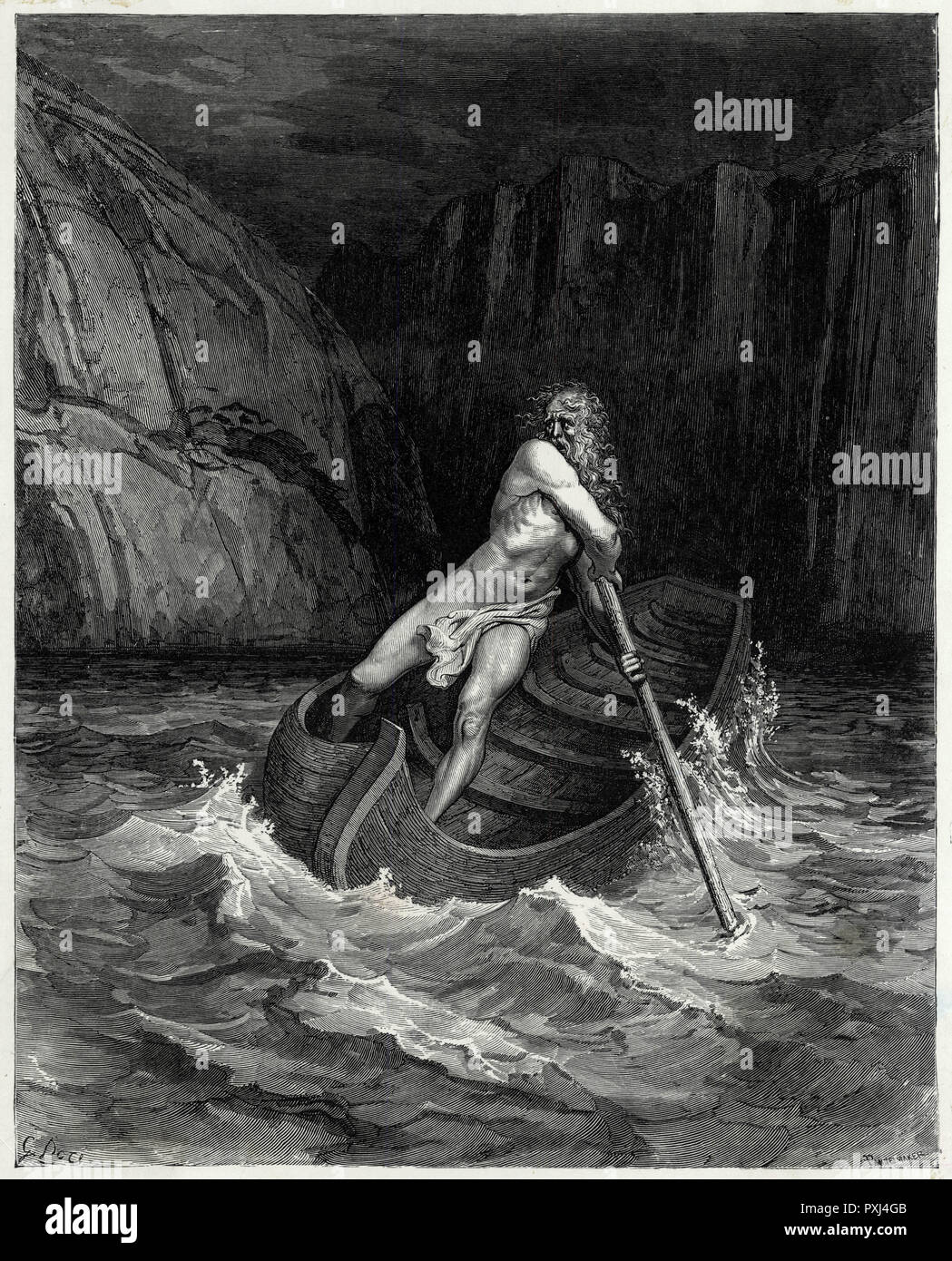 CHARON (DORE) Stockfoto