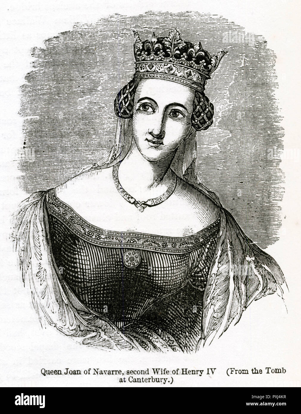 JOAN VON NAVARRE Stockfoto