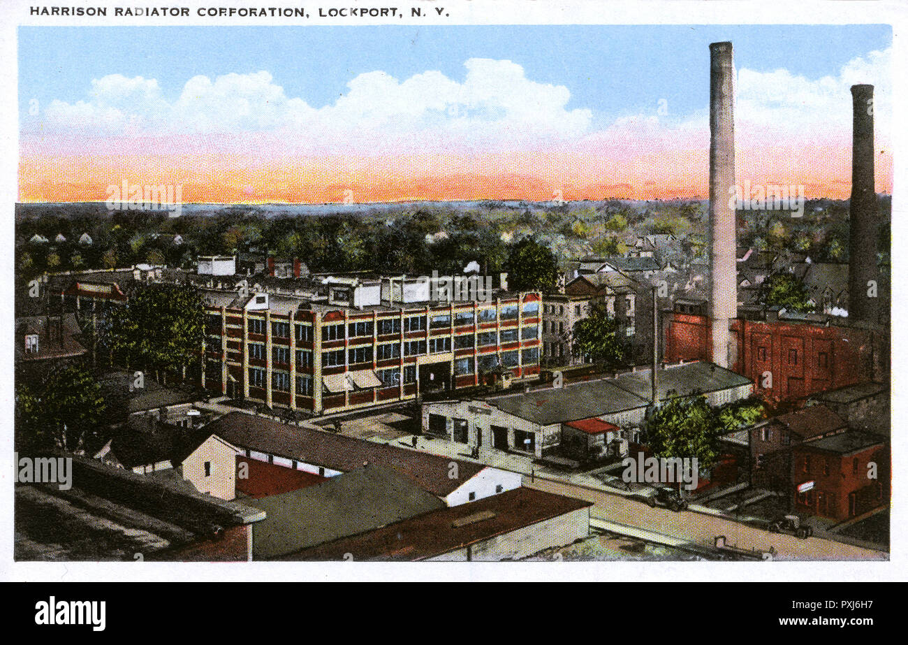 Lockport, New York, USA - Harrison Radiator Corporation Stockfoto