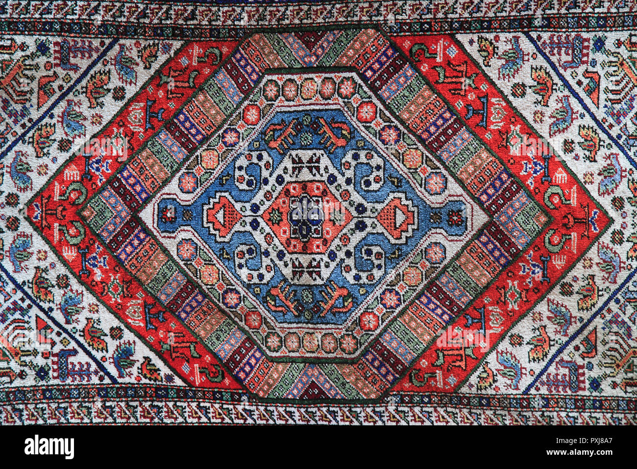 Usbekistan; Buchara; Teppich, Stockfoto