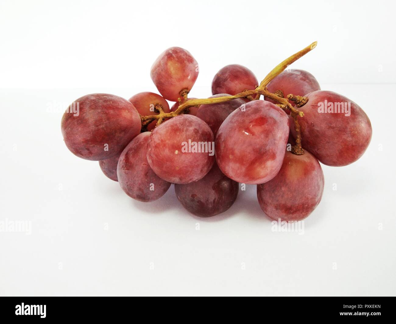 Die roten Trauben Stockfoto