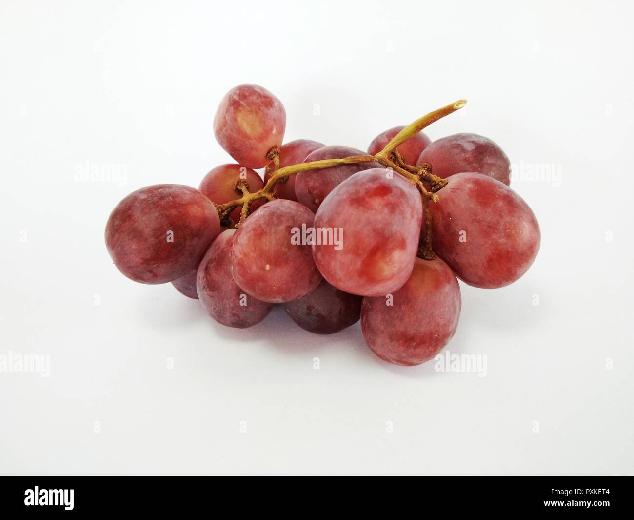 Die roten Trauben Stockfoto