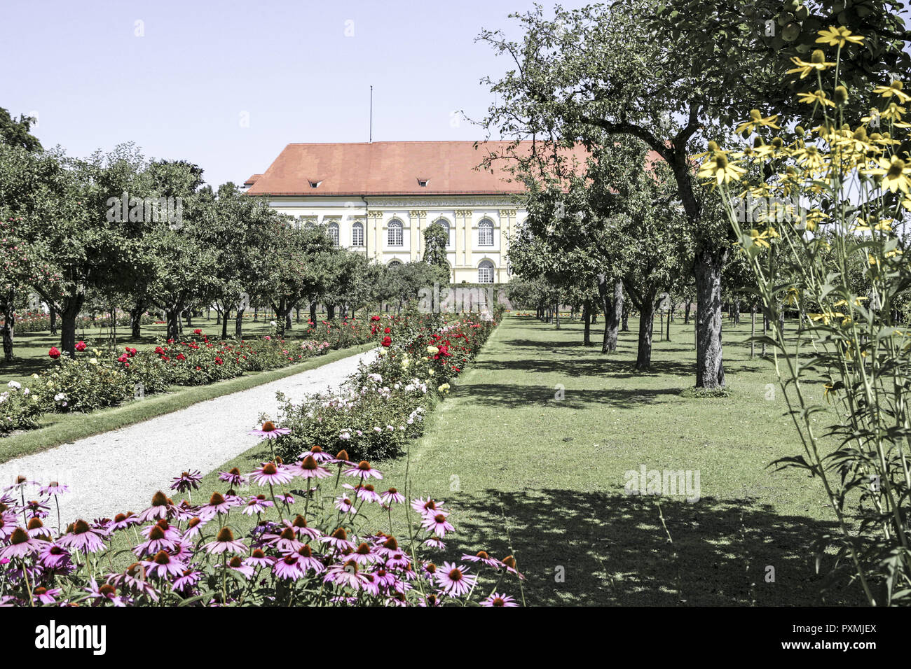 Germany upper bavaria dachau castle Fotos und Bildmaterial in hoher