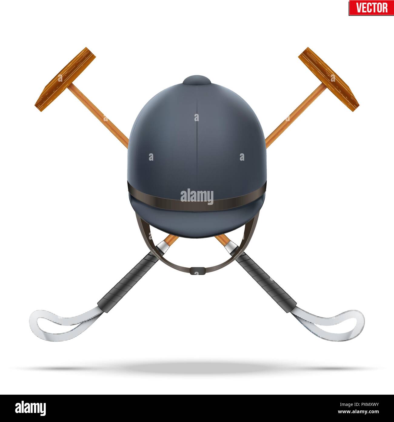 Polo Spiel Hammer Stock Vektor