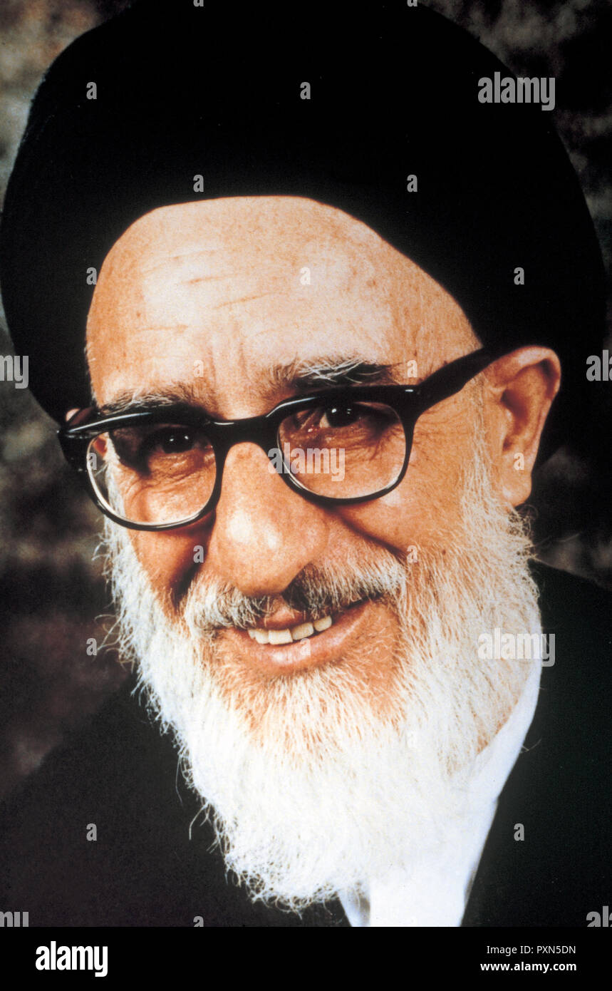 Ayatollah sayyid Mahmud taleghani Stockfoto