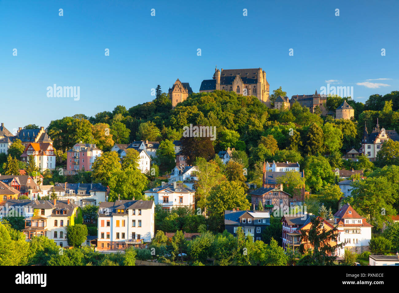 Landgrafenschloss, Marburg, Hessen, Deutschland Stockfoto