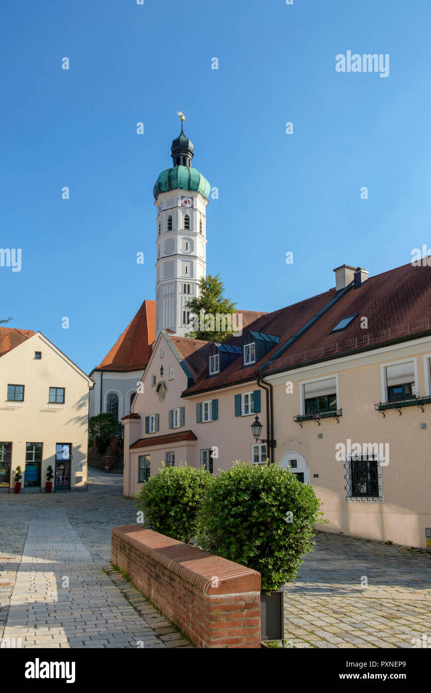 Deutschland, Bayern, Dachau, St. Jakob Kirche Stockfoto