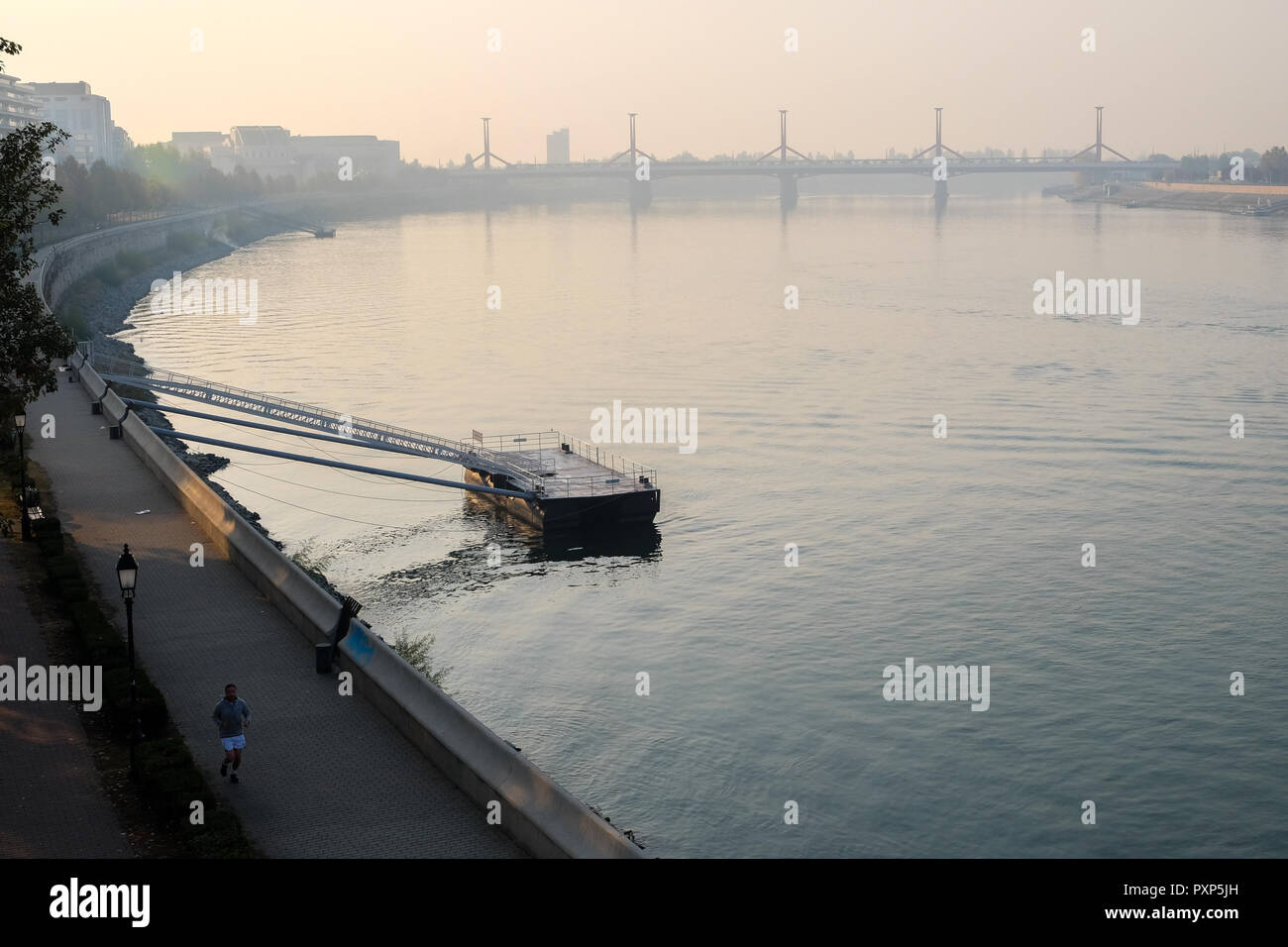 Budapest, die Hauptstadt von Ungarn. Ungarisch, Oktober 2018 Stockfoto