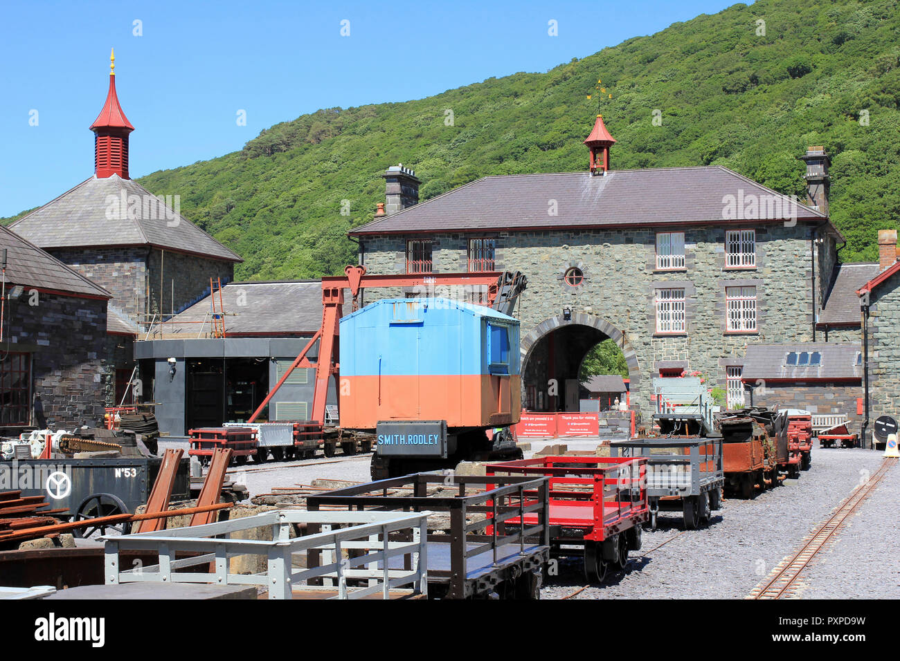 National Slate Museum Stockfoto