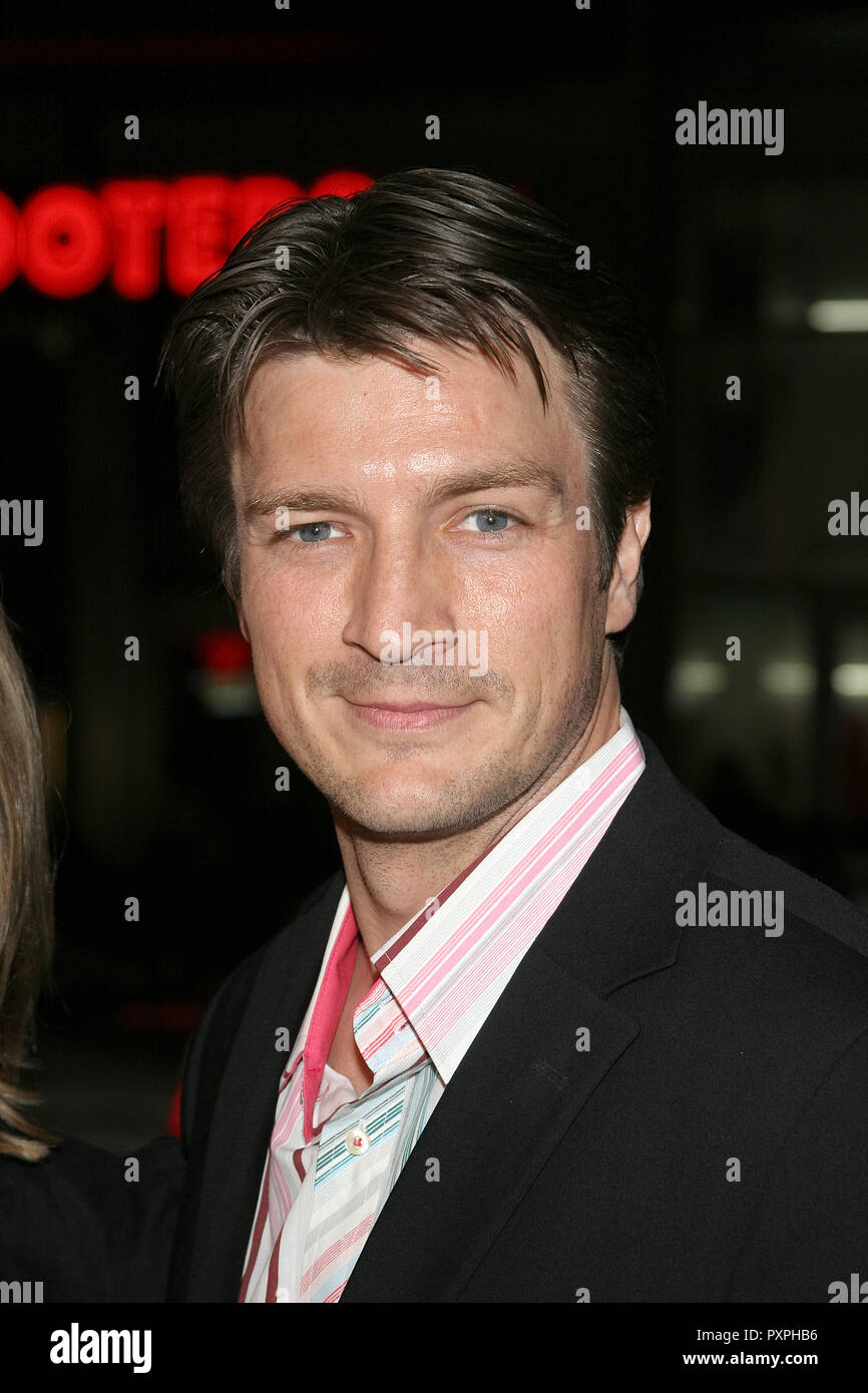 Nathan Fillion 01/18/07 Smokin' Aces @ Grauman's Chinese Theater, Hollywood Foto von Jun Matusda/HNW/PictureLux (18. Januar 2007) Datei Referenz # 33687 541 HNWPLX Stockfoto