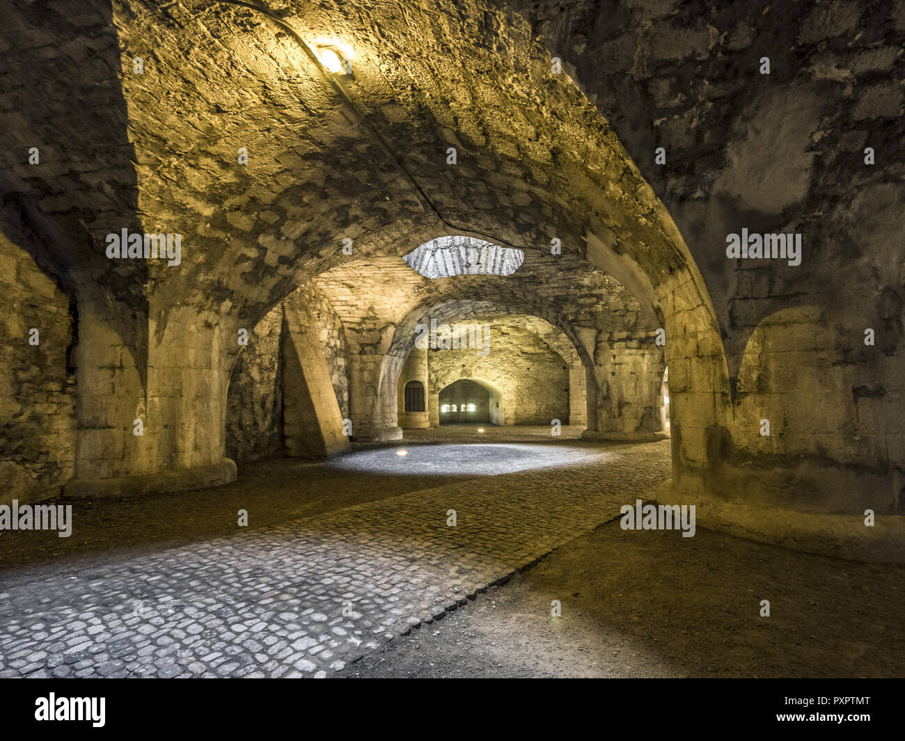 Munot Festung, Schaffhausen, Schweiz, Europa. Stockfoto