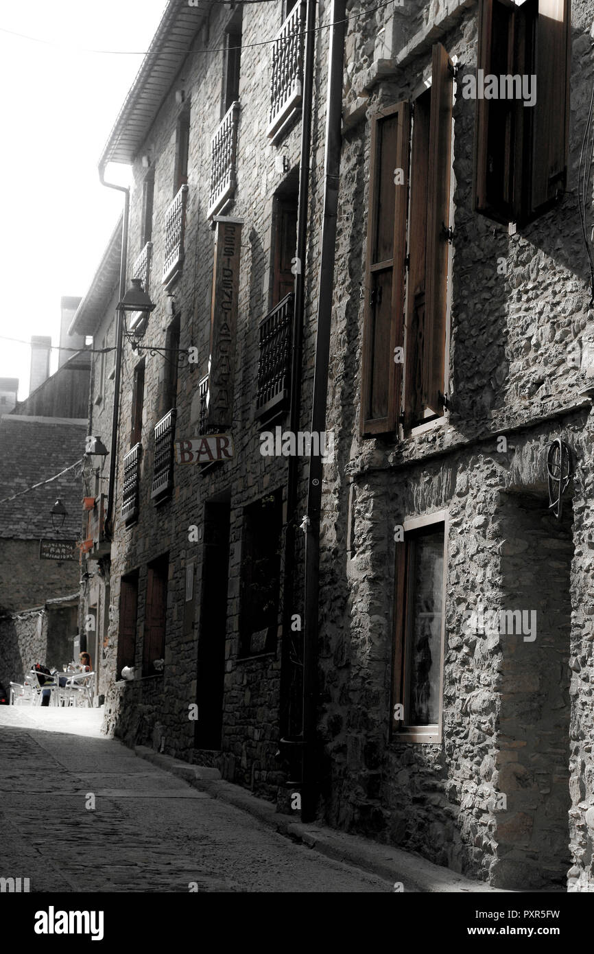 Salardu. Lleida. Katalonien. Spanien Stockfoto