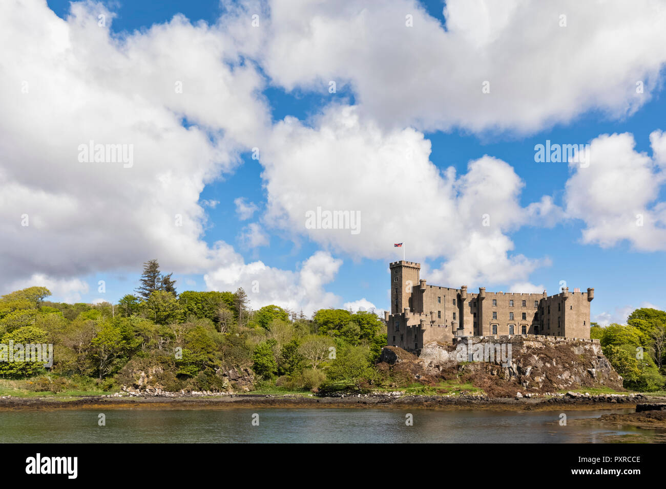 Großbritannien, Schottland, Innere Hebriden, Isle of Skye, Dunvegan Castle Stockfoto