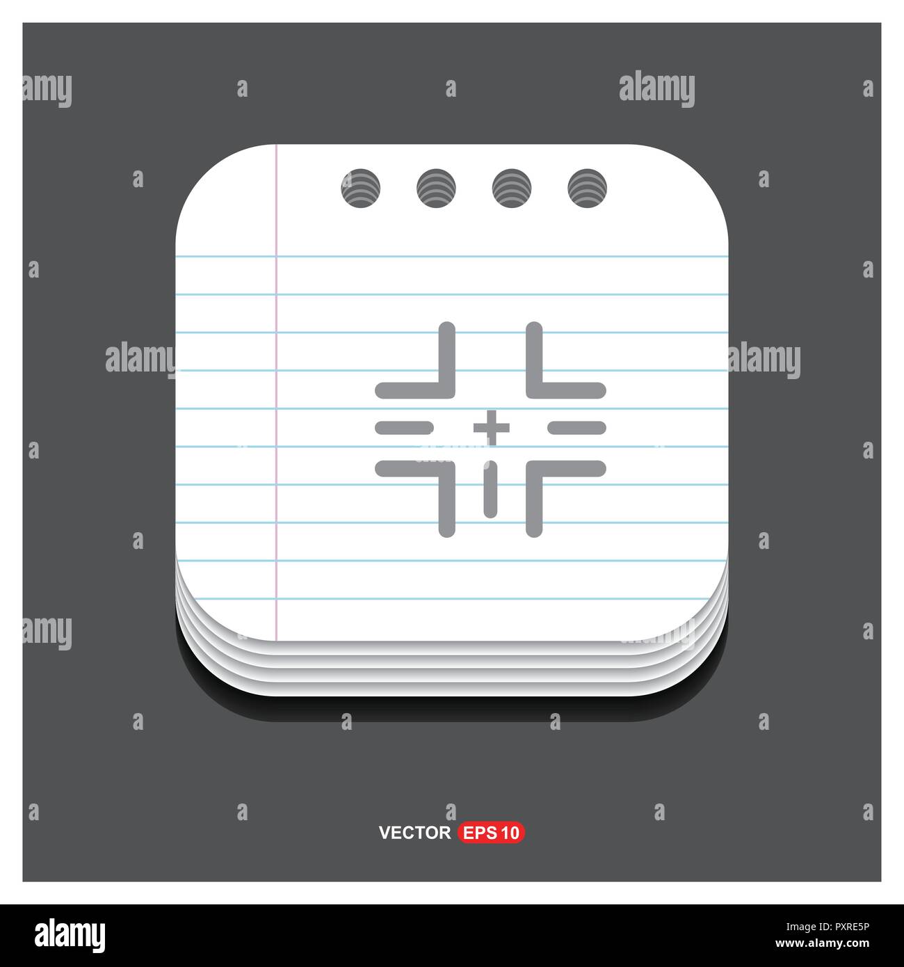 Autobahn Symbole - freien Vektor icon Stock Vektor