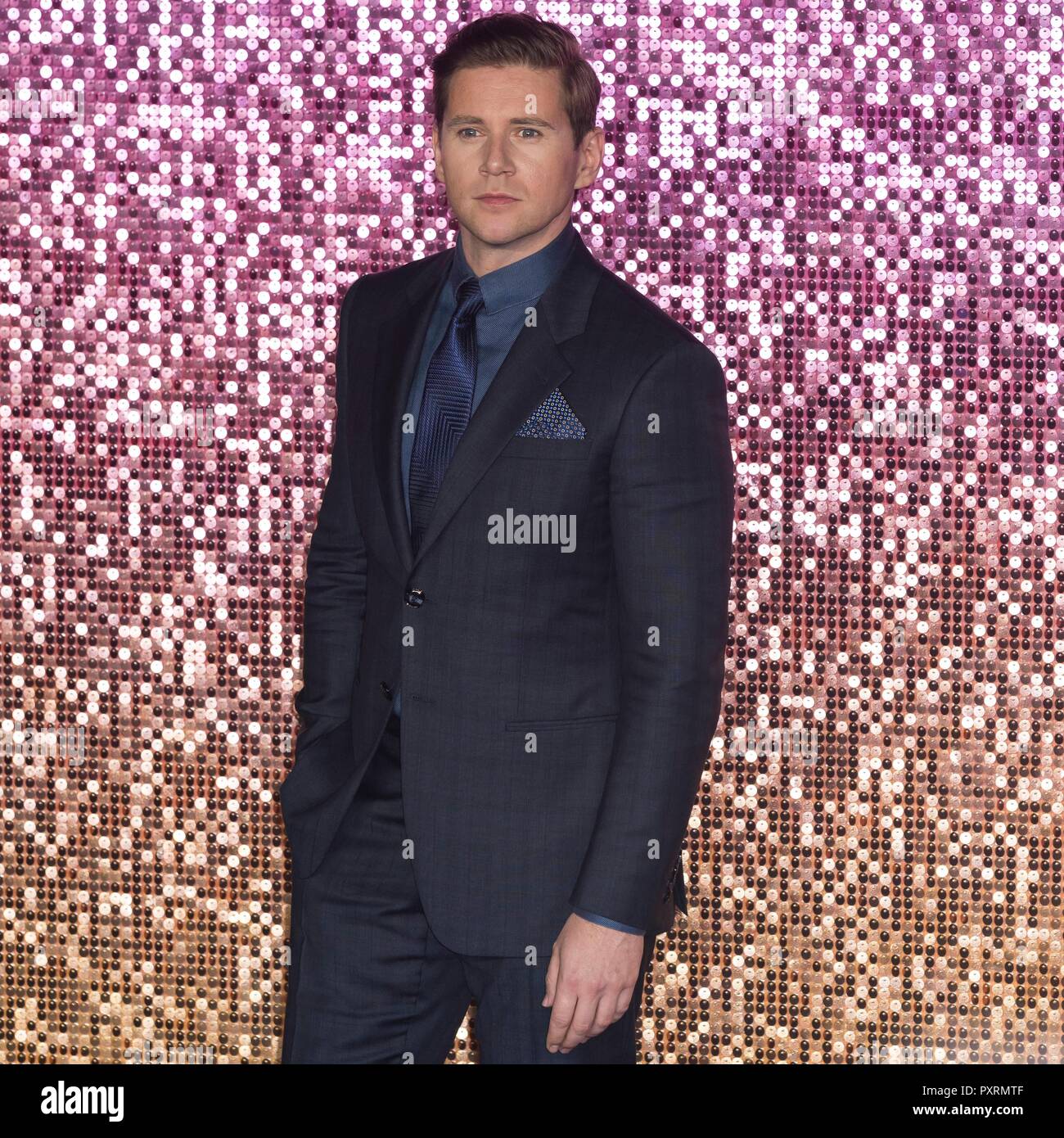 Allen leech besucht Bohemian Rhapsody - Weltpremiere. London, Großbritannien. 23/10/2018 | Verwendung weltweit Stockfoto