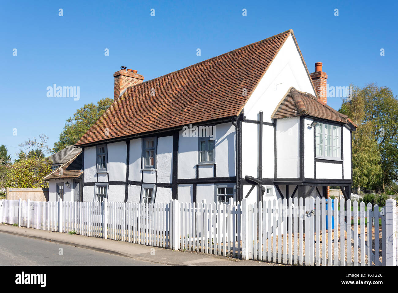 Zeitraum Cottage, die Straße Shurlock Row, Berkshire, England, Vereinigtes Königreich Stockfoto