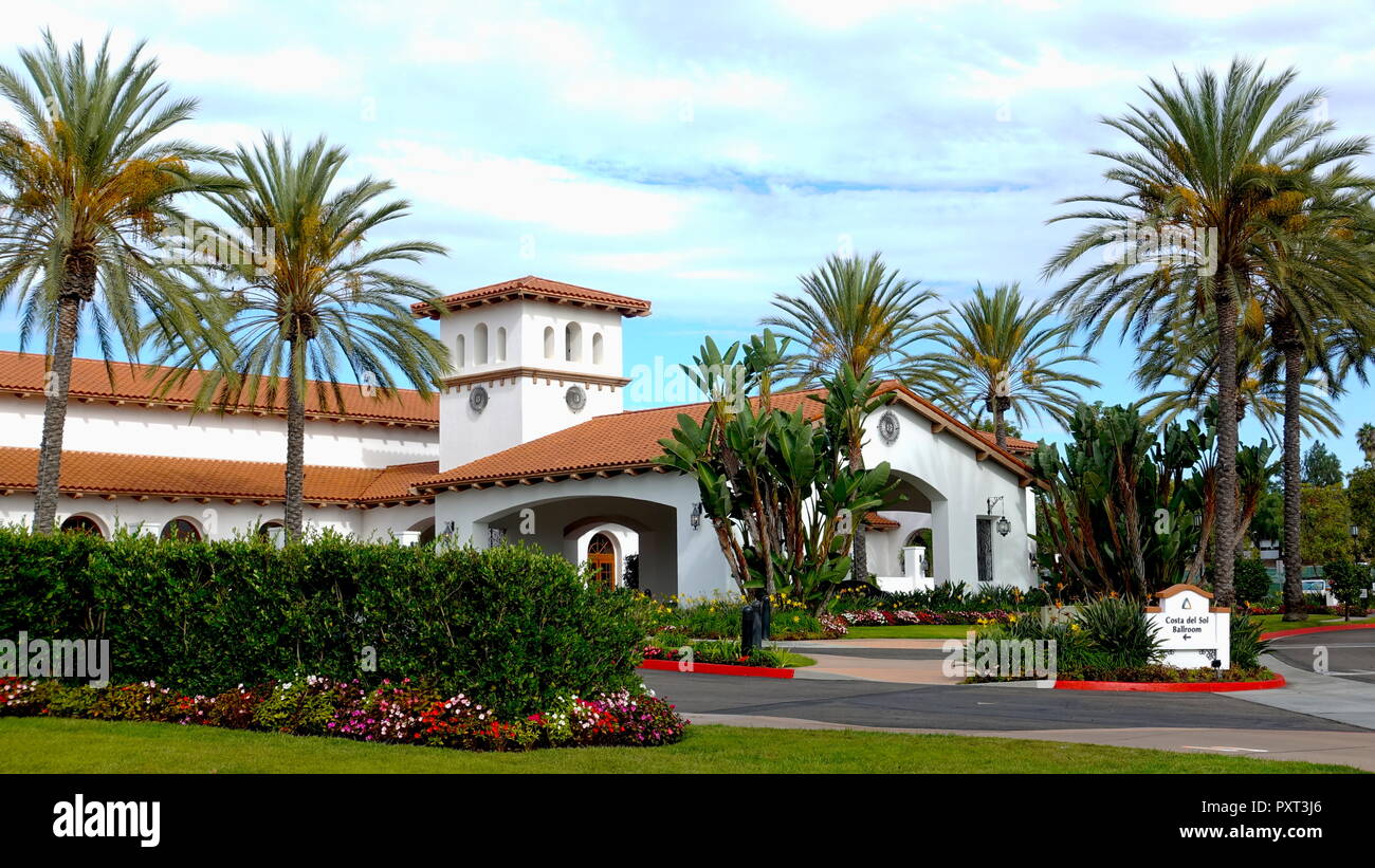 Die schöne Del Sol Ballsaal und Konferenzzentrum im Omni La Costa Resort und Spa Stockfoto