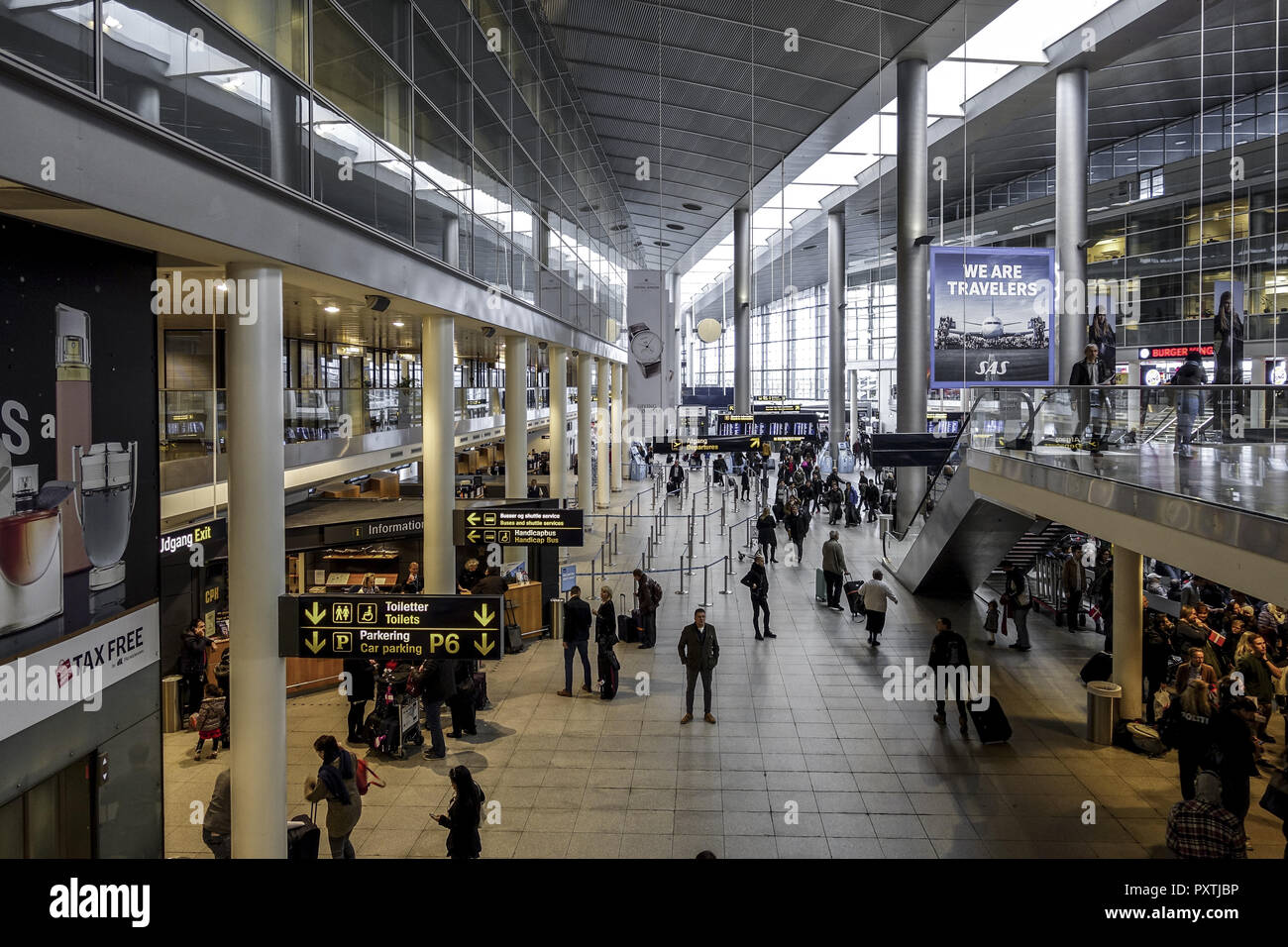 Parken Am Flughafen Kopenhagen Kastrup www.alamy.de